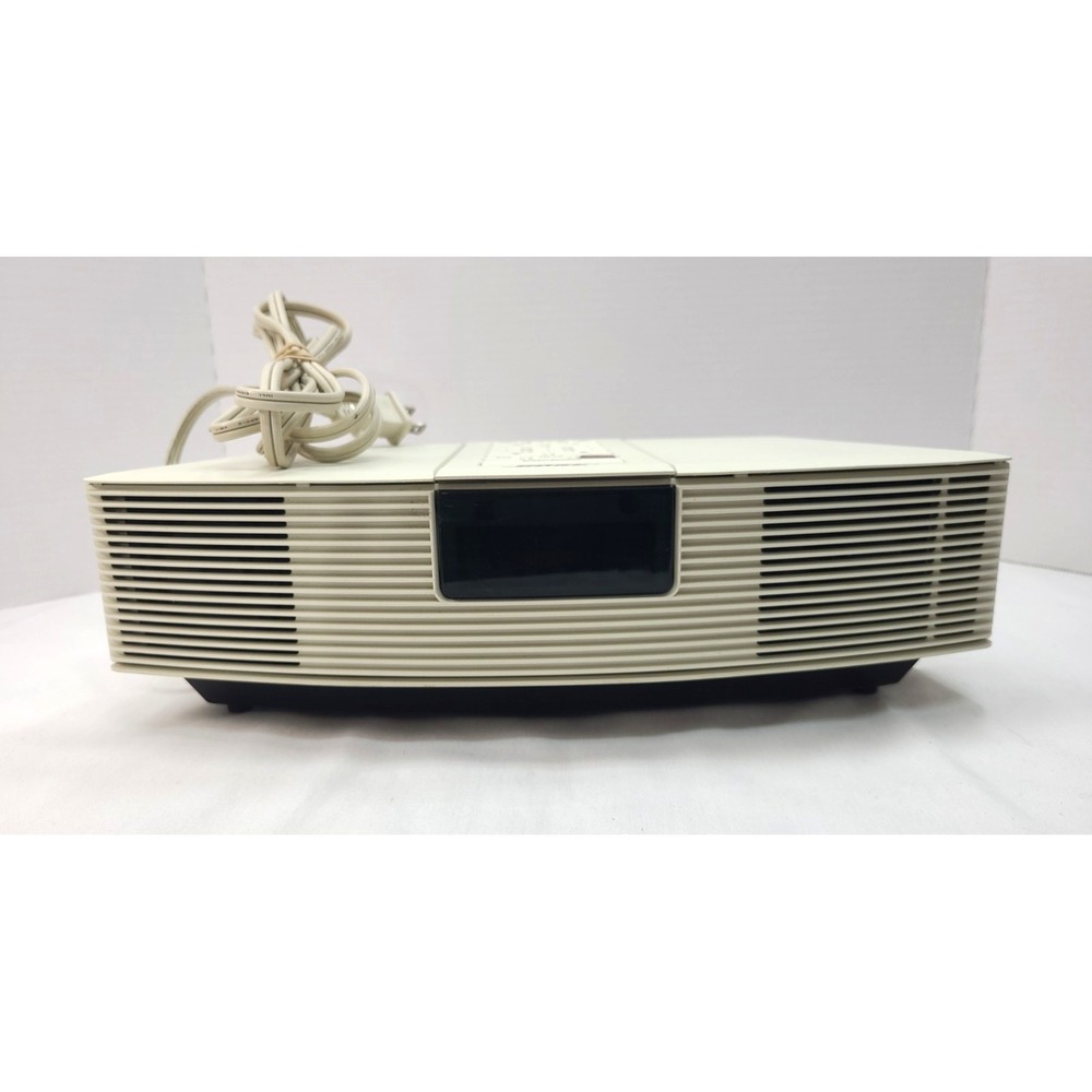 Bose Wave Radio Model AWR1-1W AM/FM Alarm Clock Beige Works NO DISPLAY